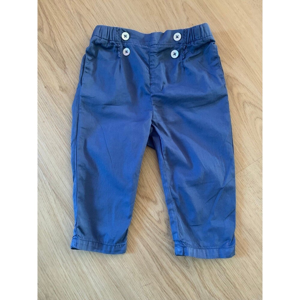 Pants NATALYS cotton nautical 12M